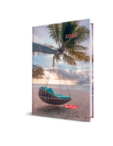 9497860,Agenda datata a5 352pag coperta buretata motiv relax 2026