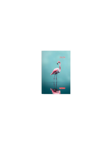 9497870,Agenda datata a5 352pag coperta buretata motiv flamingo 2026