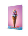 9497880,Agenda datata a5 352pag coperta buretata motiv ice cream 2026