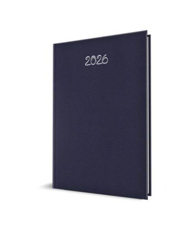 9498150,Agenda datata saptamanala a4 128pag albastru inchis 2026