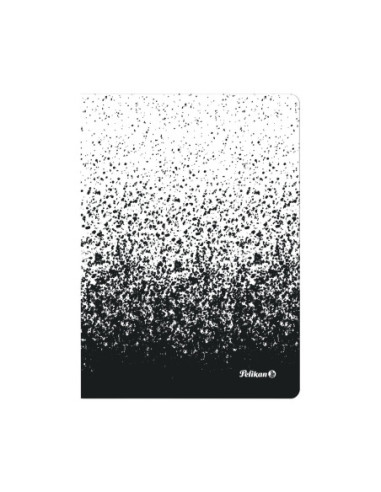 102810-5,Caiet a5 80f 70g/mp patratele alb/negru color edition - Set 5