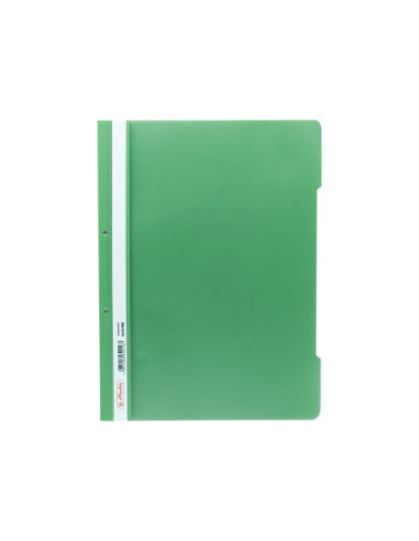 9495980-50,Set 50 x Dosar sina Herlitz, A4, pp perforat, Verde Pal