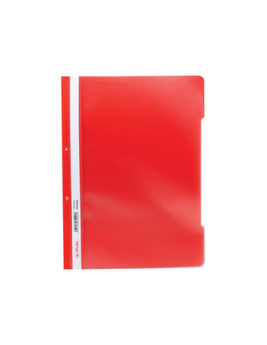 9496040-50,Set 50 x Dosar sina Herlitz, A4, pp perforat, Rosu