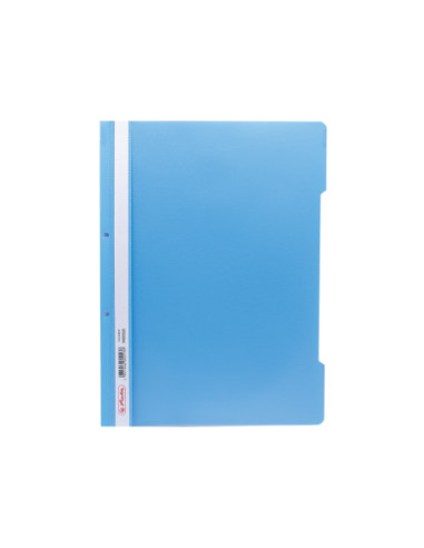 9495950-50,Set 50 x Dosar sina Herlitz, A4, pp perforat, Azuriu