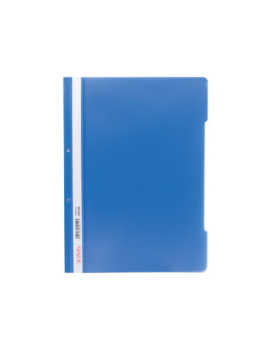 9495960-50,Set 50 x Dosar sina Herlitz, A4, pp perforat, Albastru