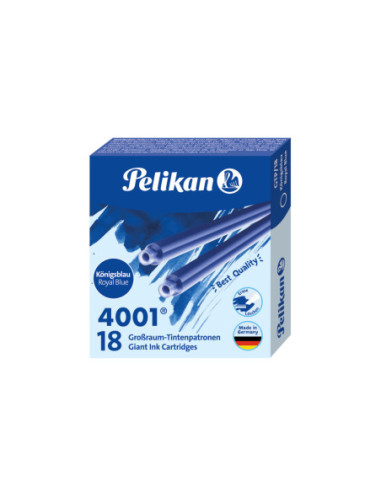 300735,Patroane cerneala 4001 albastru royal set18 mari