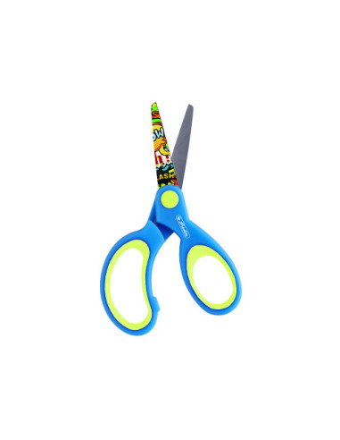 10801710,Foarfeca lama decorata varf rotund 13cm blister