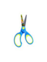 10801710,Foarfeca lama decorata varf rotund 13cm blister