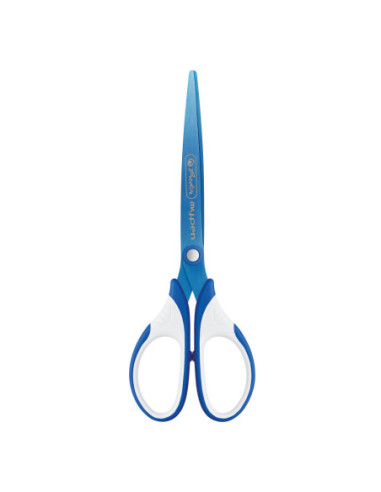 50046751,Foarfeca my.pen varf ascutit 18cm albastru/alb blister