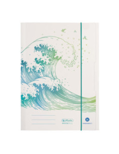50033928-5,Mapa a4 carton fscâ® blue angel wave greenline - Set 5