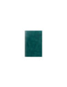 9495470,Agenda datata a5 352pag premium deluxe chia coperta piele sintetica verde petrol folio argintiu 2026