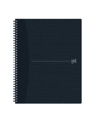 400149999-5,Caiet oxford origins a4+ 70f spira scribzee ecolabel dictando negru - Set 5