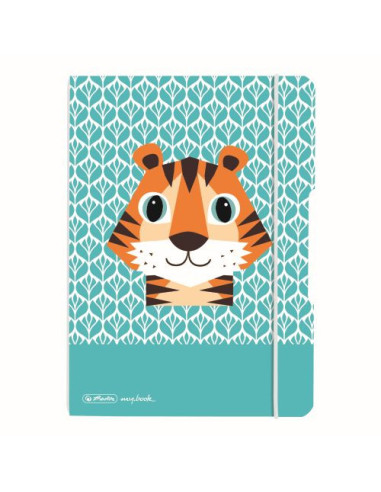 9492020,Caiet my.book flex a5 40f 80g/mp dictando cute animals tigerelastic gri