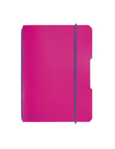 9479050,Caiet my.book flex a6 40f 80g/mp patratele pp fucsia elastic violet