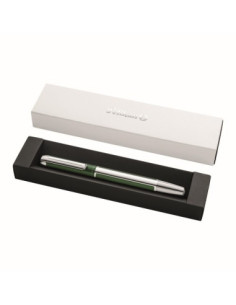 822855,Stilou pura m aluminiu argintiu/verde cutie cadou