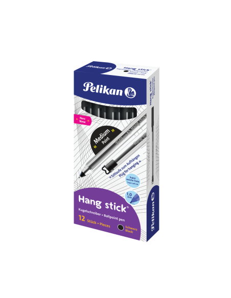 820820-50,Pix unica folosinta stick hang capac+mina neagra - Set 50