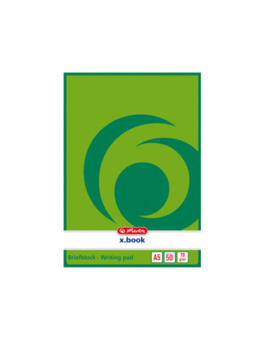 0717504-10,Bloc notes a5 50f velin x.book - Set 10