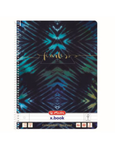 50044160-5,Caiet a4 80f spira dictando new batik fearless - Set 5