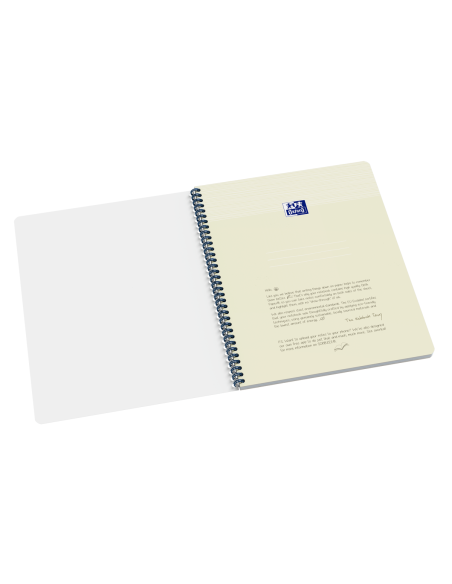 400150007-5,Caiet oxford origins a4+ 70f spira scribzee ecolabel patratele albastru inchis - Set 5
