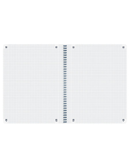 400150007-5,Caiet oxford origins a4+ 70f spira scribzee ecolabel patratele albastru inchis - Set 5