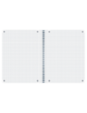 400150007-5,Caiet oxford origins a4+ 70f spira scribzee ecolabel patratele albastru inchis - Set 5