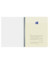 400150002-5,Caiet oxford origins a4+ 70f spira scribzee ecolabel dictando albastru inchis - Set 5