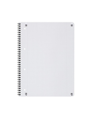 400101422,Caiet oxford touch duo a4+ 80f scribzee ecolabel dictando+patratele albastru aqua