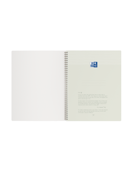 400150004-5,Caiet oxford origins a4+ 70f spira scribzee ecolabel dictando bej - Set 5