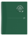 400150010-5,Caiet oxford origins a4+ 70f spira scribzee ecolabel patratele verde - Set 5