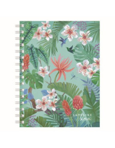 50044191-2,Caiet a5 100f spira patratele ladylike jungle - Set 2