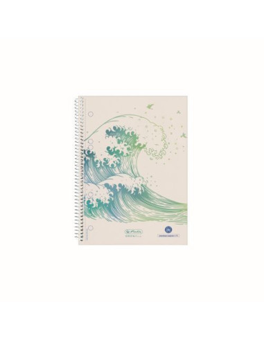 50033492-5,Caiet a5 70f spira patratele blue angel wave greenline - Set 5