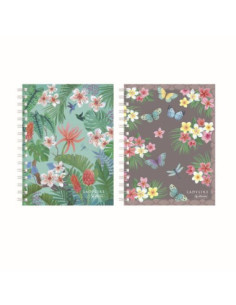 50044221-2,Caiet a6 100f 70g/mp spira patratele ladylike motive asortate - Set 2