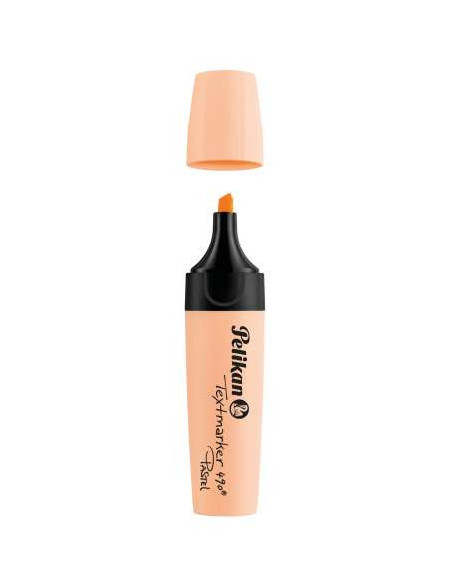 817363-10,Textmarker 490 pastel portocaliu vrac - Set 10