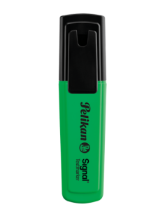 803588-1-10,Textmarker signal verde fluorescent - Set 10