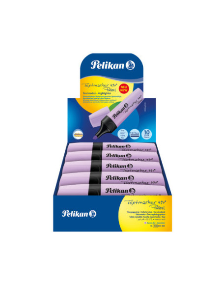 817370-10,Textmarker 490 pastel mov vrac - Set 10