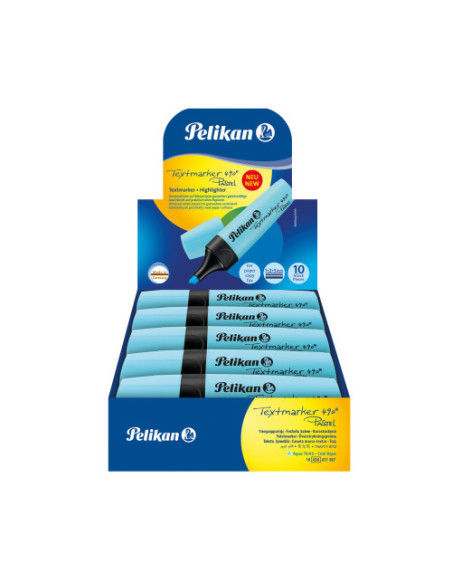 817387-10,Textmarker 490 albastru pastel vrac - Set 10