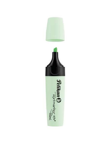 817349-10,Textmarker 490 pastel verde vrac - Set 10