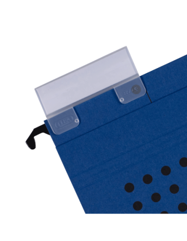 100552094-25,Dosar suspendat cu sina elba ultimate a4 200f 240g/mp blue angel albastru inchis - Set 25