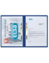100421220-50,Dosar sina elba smart a4 200f 320g/mp blue angel mecanism dublu albastru - Set 50