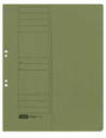 100551879-50,Dosar capse elba smart eyelet a4 1/2 250g/mp verde - Set 50