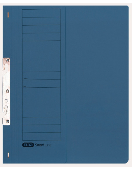 100551890-50,Dosar incopciat elba smart a4 1/2 200f 250g/mp blue angel albastru - Set 50