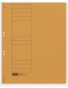 100551871-50,Dosar capse elba smart eyelet a4 1/1 250g/mp galben - Set 50