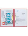 100421222-50,Dosar sina elba smart a4 200f 320g/mp blue angel mecanism dublu rosu - Set 50