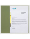 100551893-50,Dosar incopciat elba smart a4 1/2 200f 250g/mp blue angel verde - Set 50
