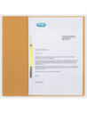 100551892-50,Dosar incopciat elba smart a4 1/2 200f 250g/mp blue angel galben - Set 50