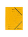 10843886-25,Dosar carton plic a4 inchidere elastic galben - Set 25