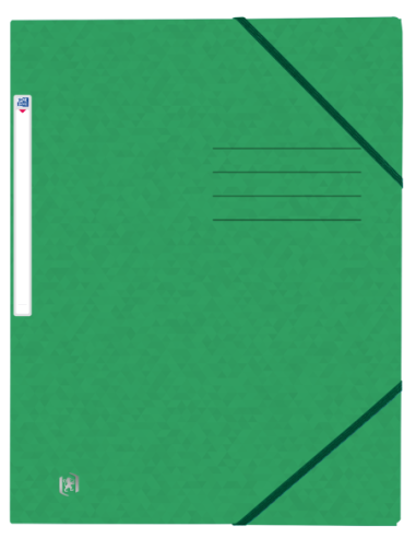 400116355-10,Dosar mapa oxford topfile a4 200f pefc verde - Set 10
