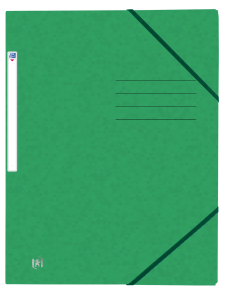 400116355-10,Dosar mapa oxford topfile a4 200f pefc verde - Set 10