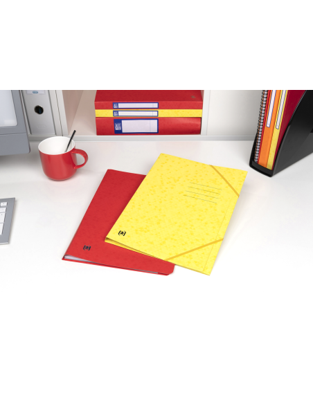 400116329-10,Dosar mapa oxford topfile a4 200f pefc galben - Set 10