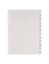 100204771,Index plastic numeric oxford a4 1-12 12f/set alb